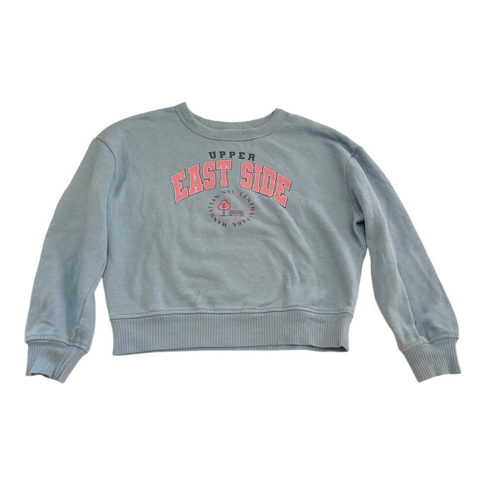 Upper East Side Manhattan NYC Central Park Blue Crewneck Sweatshirt